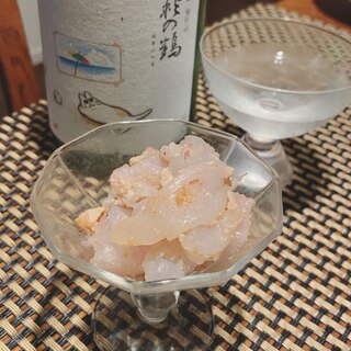 お酒がすすむ、マトウダイの肝和え